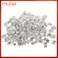 MUBAI 100Pcs โลหะผสมอัลลอยด์ ลูกปัดเว้นระยะรูปปลาดาวสีเงินโบราณ เงินโบราณ รูปร่างปลาดาว ลูกปัดเสน่ห์โลหะทะเลมหาสมุทรทิเบต อุปกรณ์เสริมที่มีประโยชน์ 1111มม. ลูกปัดโลหะรูปสัตว์ทะเล สาวๆ