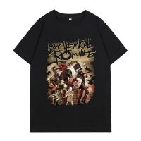 Hip Hop Rock Band T-Shirt My Chemical Romance The Black Parade T Shirts Men High Street Male Fashion Cotton Hipster Tees S-4XL-5XL-6XL