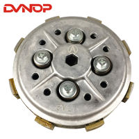 Complete CLUTCH Setup Drum ASSY Basket (5ชิ้นแผ่นแรงเสียดทาน &amp; 4ชิ้นแผ่นเหล็ก) ชุดสำหรับ YBR125 YBR 125 2002-203