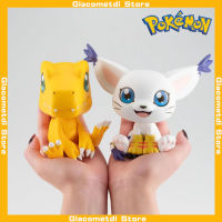 2023 11เซนติเมตรอะนิเมะโปเกมอน Digimon Gabumon การกระทำหุ่น Agumon tailmon รูปดิจิตอลมอนสเตอร์รูปเด็กของขวัญรุ่นตุ๊กตาของเล่น