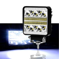 1pc New Working Light Bar 102W Car LED 12v Motorcycle LED High Beam Fog Lights Offroad Pickup ATV SUV Truck Light Exterior Light