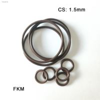 ▲◊﹍ 10pcs FKM Rubber O-Rings Seal CS 1.5mm Fluorine Rubber Washers OD 4.5mm 65mm Sealing Elastic Band Water Seal Ring Gasket