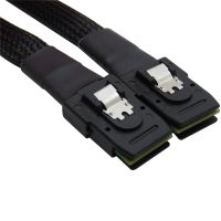 【Limited-time offer】 SFF-8087ถึง SFF8087 SAS 36 Pin เป็น Mini SAS 36 P 6กรัม/วินาทีสายข้อมูล1M