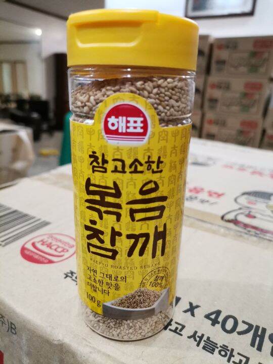 Haepyo Roasted Sesame Seed 100g from korea Lazada PH