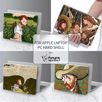 เปลือกแข็งคอมพิวเตอร์โน้ตบุ๊กใหม่ Van Gogh แขนสไตล์อิมเพรสชั่นนิสต์สำหรับ Macbook ใหม่ M1 M2 Pro 13 14 A2338 A2289 A2442 A2251 Air 13 A2337 A2179 A2681 A1466 Pro 16 2021 A2485เคสใส่โน๊ตบุ๊ค