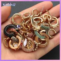 XIAHU เครื่องประดับ เครื่องประดับ ไม่เจาะ ที่ครอบหู Cubic Zirconia Rhinestone Dangle ต่างหู CZ Cuff ไม่มีต่างหูเจาะ