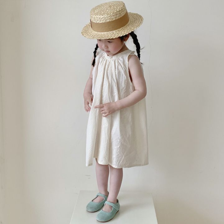 rinilucia-2022-new-girls-dresses-childrens-summer-cotton-embroidered-hollow-dress-baby-kids-clothing-cute-ruffled-vest-dress