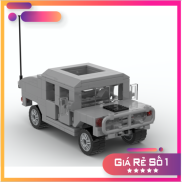 Le Go Đồ Chơi Lắp Ráp Moc Xe Cảnh Sát Humvee