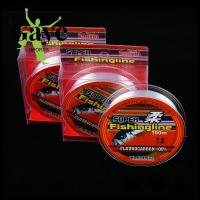 GS 100m 100% Fluorocarbon สตริง สายเชือกแข็งแรง ทนทาน ตกปลา เส้นใยเดี่ยว ไนลอน PA ลวดเชื่อม สายการประมง