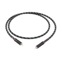 DT4 75 Ohm Professional HD Digital Coaxial Cable RCA to RCA Male to Male Video Audio for DAC TV Speaker HiFi Subwoofer