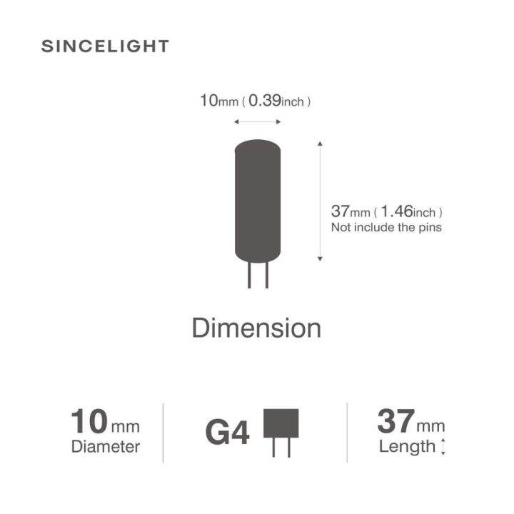 worth-buy-นำ-g4หลอดไฟซัง2w-12v-สำหรับโคมไฟระย้าคริสตัลโคมไฟตั้งโต๊ะ10แพ็ค