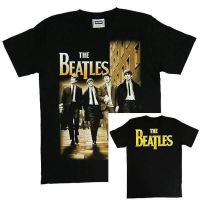 【s-5xl】ผ้าฝ้าย 100%เสื้อยืดผ้าฝ้ายพิมพ์ลายแฟชั่น Lint9 {พร้อมส่ง เสื้อยืดผ้าฝ้าย 100% พิมพ์ลาย Beatles Abbey Road โอเวอร์ไซซ์ ไซซ์ XS-4xl ส