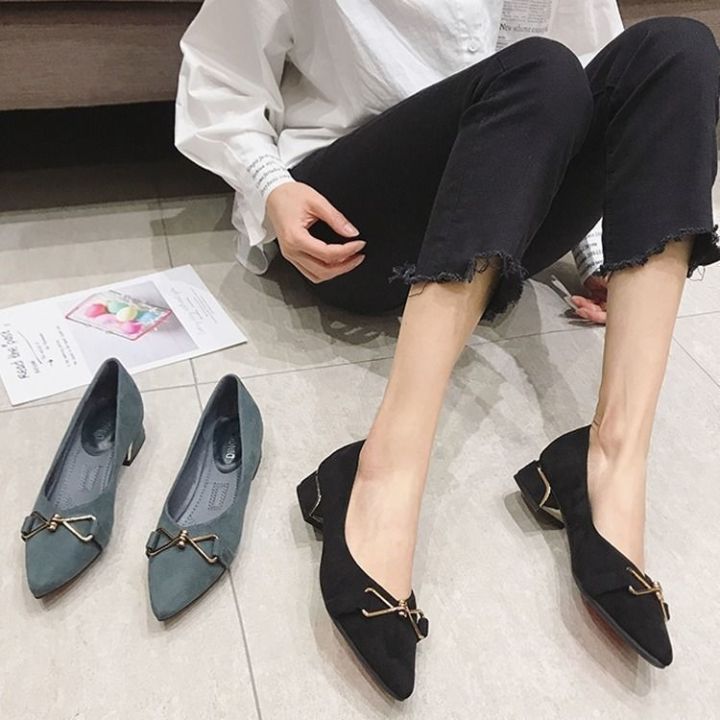 womens-single-shoes-2023-new-korean-version-versatile-fairy-high-heels-womens-soft-sole-non-grinding-thick-heel-medium-heel-fashion-womens-shoes