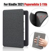 เคสอัจฉริยะระบบแม่เหล็กสำหรับรุ่น6.8นิ้ว2021 Kindle Paperwhite 5 11Th เคส M2L3EK ที่เป็นเอกลักษณ์ฝาครอบสายคล้องมือ Funda