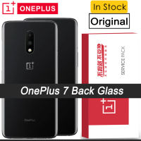 100 Original Glass For OnePlus 7 1+7 Cover Rear Battery Cover Housing Case with Camera Lens Repair Parts