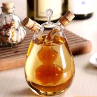 【CW】 Dual-use Glass Supplies Pouring Pot Household Sealed Sauce Vinegar Seasoning Bottle