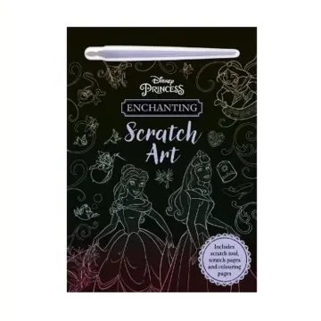 Disney - Amazing Scratch Art - by Igloobooks (Paperback)