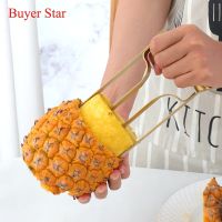 New Manual Stainless Steel Pineapple Slicer Cutter set kitchen utensils Ananas Peeler Knife Vegetable Fruit metal Serving tools Graters  Peelers Slice