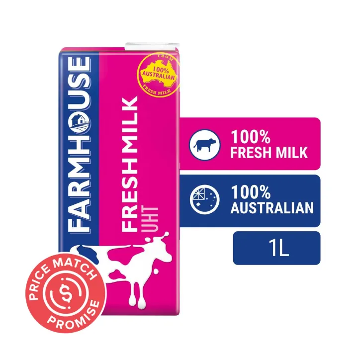 Farmhouse Fresh UHT Milk - 100% Fresh Milk