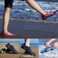 Men Women Diving Shoes Outdoor Beach Slip On Breathable Casual Couples Swimming Pool Quick-dry Water Flats