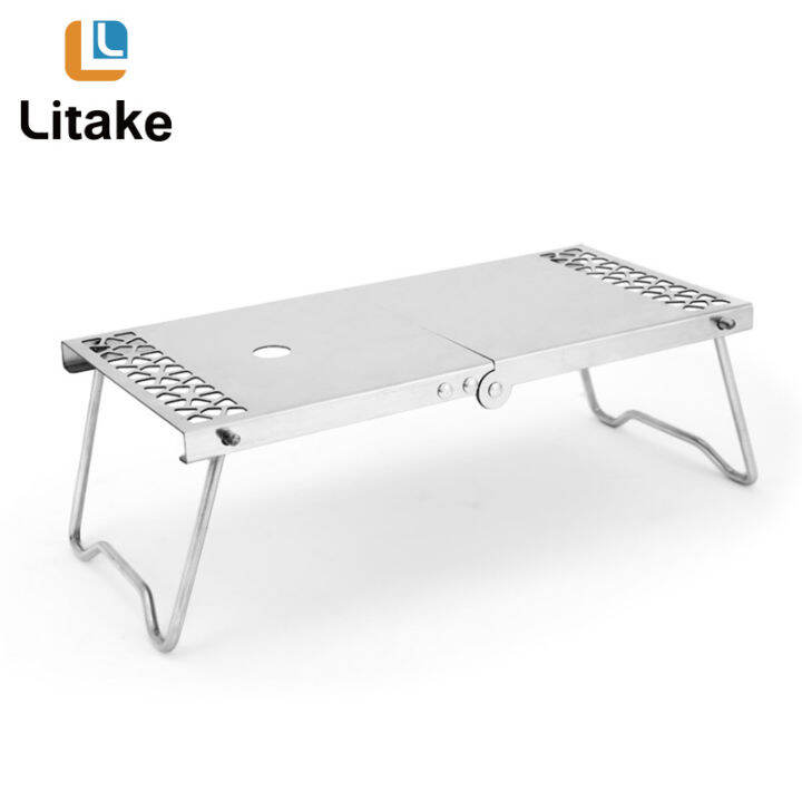 【LankeBike Mall Mainly Outdoor】 Camping Mini Folding Table Stainless
