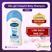 Dầu gội Cetaphil Baby Shampoo 200ml - Lành Tính Dịu Nhẹ Cho bé