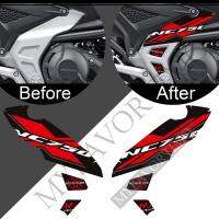 For Honda NC750 NC750X Motorcycle Stickers Side Panel Protector Fairing Decals Emblem Logo Badge Tank Pad Protection 2021 2022