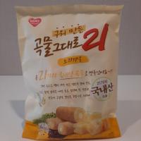 ?สินค้าขายดี? [New Original 150g]ขนมเกาหลี GRAIN CRISPY ROLL 180G คริสปี้โรลเกาหลี 곡물그대로 ทำจากธัญพืช 21ชนิด เกรนครีสปี้โรล