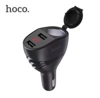 ที่ชาร์จในรถ Hoco Z34 3.1A ที่ชาร์จเสียบ Power Ocean In-Car Charger With Digital Display มีช่องเสียบ 2USB