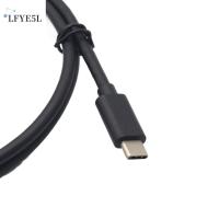 LFYE5L ระยะห่าง17มม. มีหู ตัวผู้-ตัวเมีย สายต่อขยาย USB3.1 ประเภท C สายต่อ USB-C สายเชื่อมต่อล็อค สายเคเบิลต่อขยาย Type C สายเคเบิลตัวผู้-ตัวเมีย USB-C