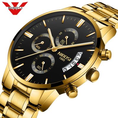 （A Decent035）NIBOSI Relogio Masculino Men WatchesFamous TopMen 39; S Fashion CasualWatch MilitaryWristwatches Saat