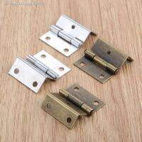 ✸♀ 10Pcs Cabinet Door Luggage Furniture Decoration Hinge Jewelry Wood Boxes Vintage Chinese Hinges Iron Hardware With Screws