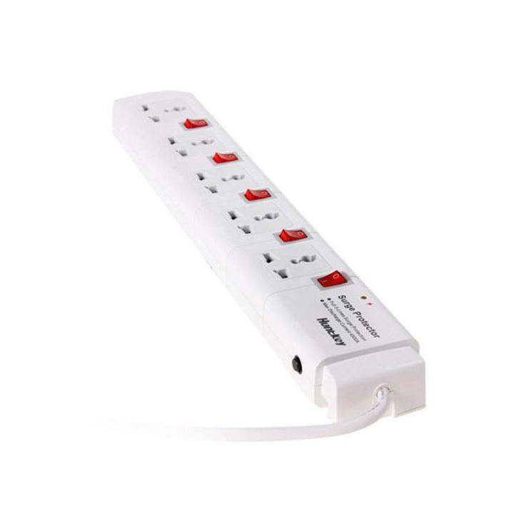 Huntkey PZC5044 Surge Protector Individual Switch (White) Lazada PH
