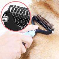 2023 New Dog &amp; Cat Hair Removal Comb Long Curly Hair Tool Grooming Pet L5G9