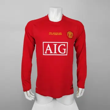 Cristiano Ronaldo 07-08 Manchester United Away Long Sleeve Size M