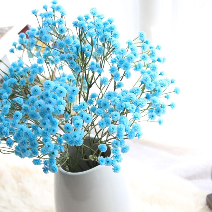 ayiq-flower-shop-ยิปโซฟอลสีฟ้า-ชมพู-เหลืองดอกไม้ประดิษฐ์เบบี้ลมหายใจผ้าไหมปลอมดอกไม้พืชตกแต่งบ้านงานแต่งงานปาร์ตี้สินค้าดรอปชิป