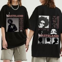 Brent Faiyaz เสื้อยืด2022เพลงอัลบั้ม Wasteland พิมพ์เสื้อยืดขนาดใหญ่ Hip Hop Streetwear Unisex Gothic แขนสั้น Tshirt