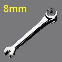 1pc 8-19mm Tubing Flexible Ratchet Wrench Spanner Combination Wrench Flex-head Metric Oil Flexible Open End Wrenches Tools