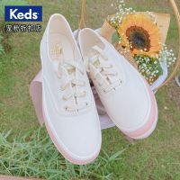 ➹ ⊱KEDS รองเท้าผ้าใบแพลตฟอร์มลําลอง แต่งไล่โทนสีรุ้ง สําหรับสตรี