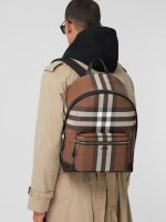 **พร้อมส่ง** กระเป๋าเป้ Burberry check-pattern backpack สินค้าใหม่ ของแท้