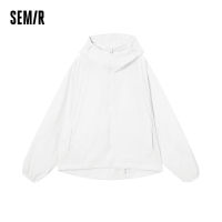 SEMIR Women Jacket Hooded Sun Protection Clothing Lightweight Breathable Clothing Summer 2021 New Anti-Ultraviolet Tops