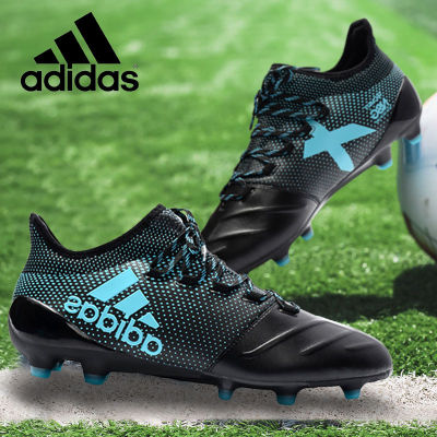 Adidasรองเท้าฟุตบอลชาย รองเท้าวิ่งกีฬากลางแจ้ง รองเท้าฟุตซอลมืออาชีพ