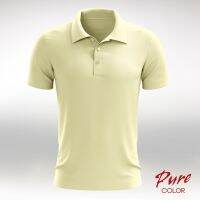 CODiy085671 [Readystock] Polo T-Shirt Cream Male