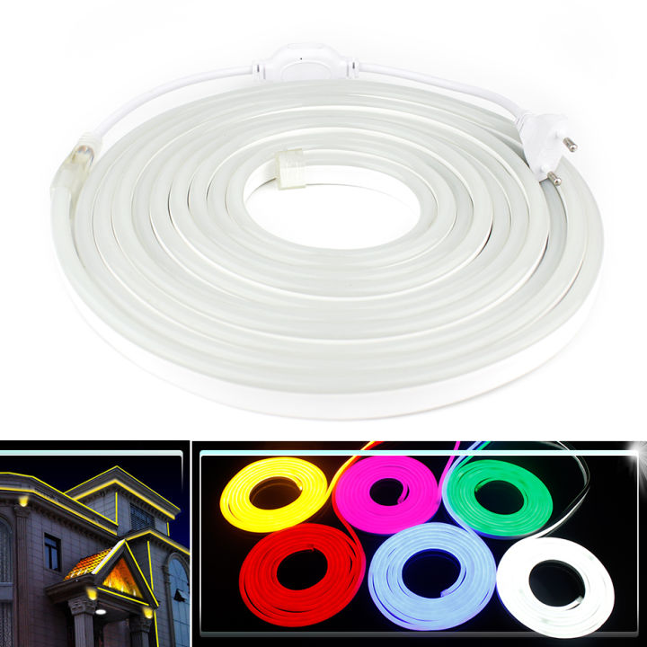 ip68-waterproof-led-neon-tube-ac-220v-smd-2835-flexible-neon-strip-rgb-single-color-for-outdoor-decorative-lighting-5m-10m-20m