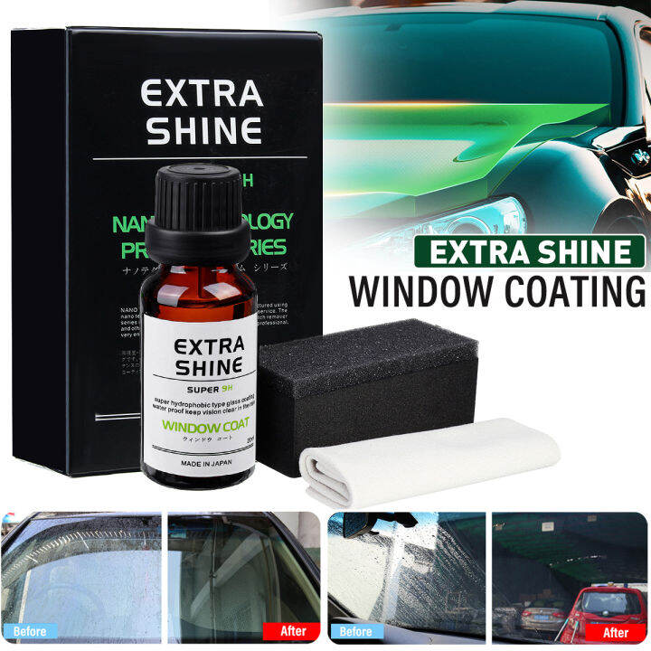 20Ml Hydrophobic Coating Windshield Windscreen กระจกมองหลัง Waterproof Car Window Glass Coating