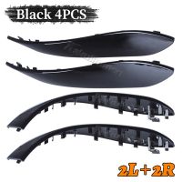 4Pcs Black Interior Door Pull Handle Outer Cover Replacement Trim Fit For BMW 3 4 Series F30 F80 F31 F32 F33 F34 F35 F36