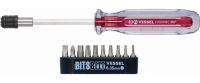 VESSEL Torx Head Driving Set, Screwdriver Set [No.TD-6310TX] (w/ 10 bits) (Japan Import)