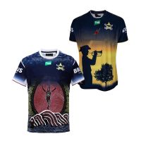 2023 Queensland Cowboys Mens Indigenous/ANZAC Jersey Rugby Jersey