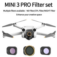 ชุดกรองสำหรับ DJI Mini 3 Pro กล้องเลนส์ MCUV CPL ND8 ND16 ND32 ND64 Ndpl กรองชุดสำหรับ Mavic Mini 3 Pro อุปกรณ์เสริมจมูก