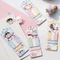 1 Piece Lytwtw 39;s Cute Cartoon Candy Nekoni Panda Sticky Notes Stationery Sticker Memo Pad Planner Office School Supplies